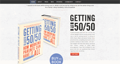 Desktop Screenshot of gettingto5050.com